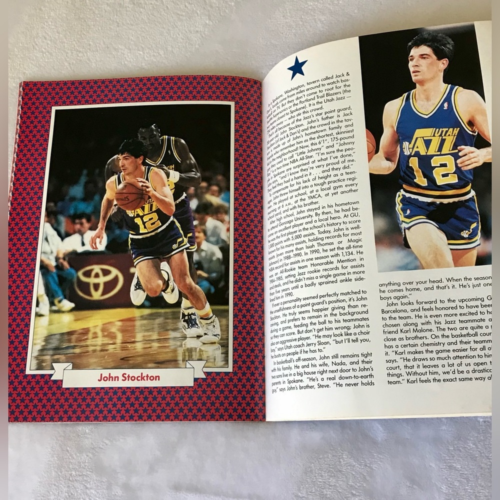 TEAM U.S.A. Scholastic Paperback- May 1992 - The Dream Team - Olympic Basketball - Picture 7 of 10